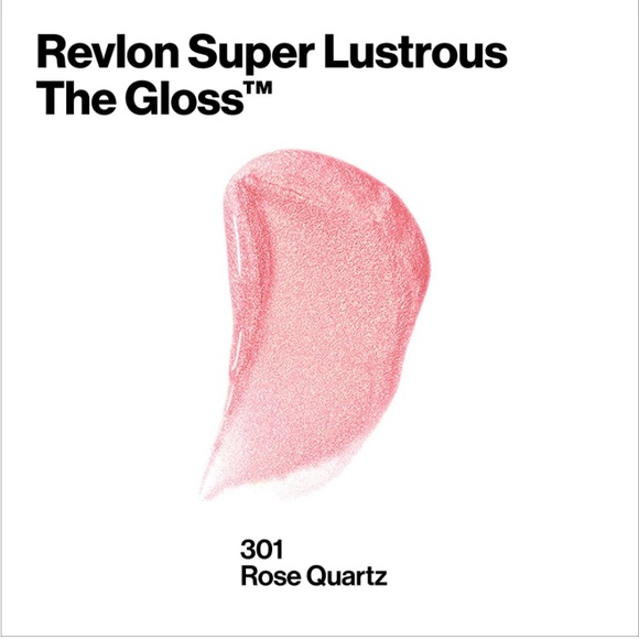 NWT Revlon Super Lustrous Lip Gloss in Rose Quartz 301 - Picture 3 of 3